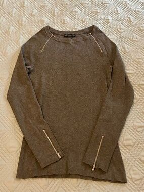 INTERNATIONAL CONCEPTS Women’s Gray Sweater, Size Large